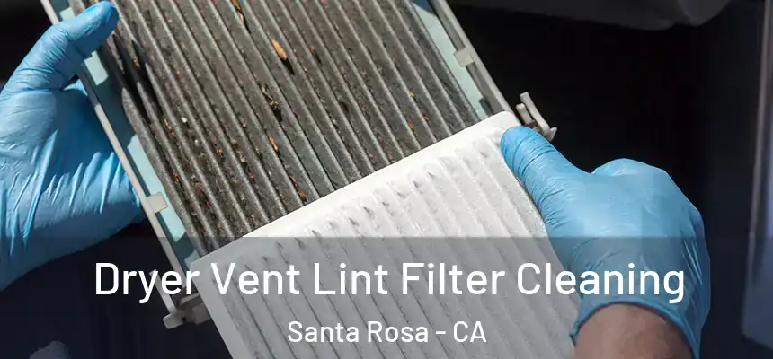 Dryer Vent Lint Filter Cleaning Santa Rosa - CA